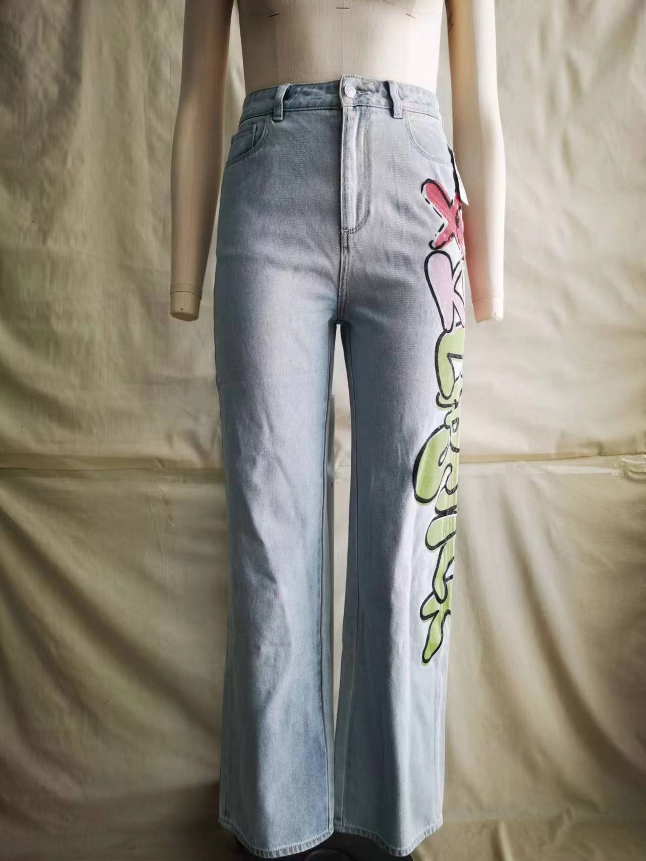 PRINT BOOTCUT_青島紡聯(lián)集團進出口有限公司